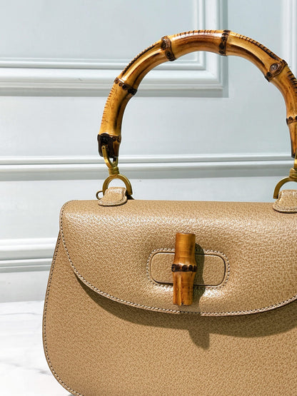 GUCCI BAMBOO TOP HANDLE BAG