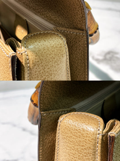 GUCCI BAMBOO TOP HANDLE BAG