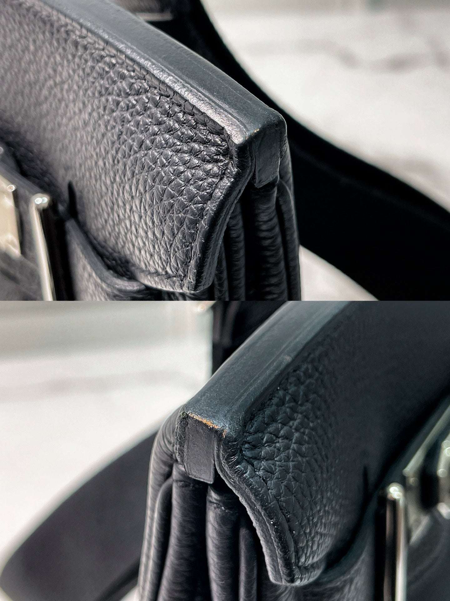 HERMES HAC A DOS PM, Noir/Silver