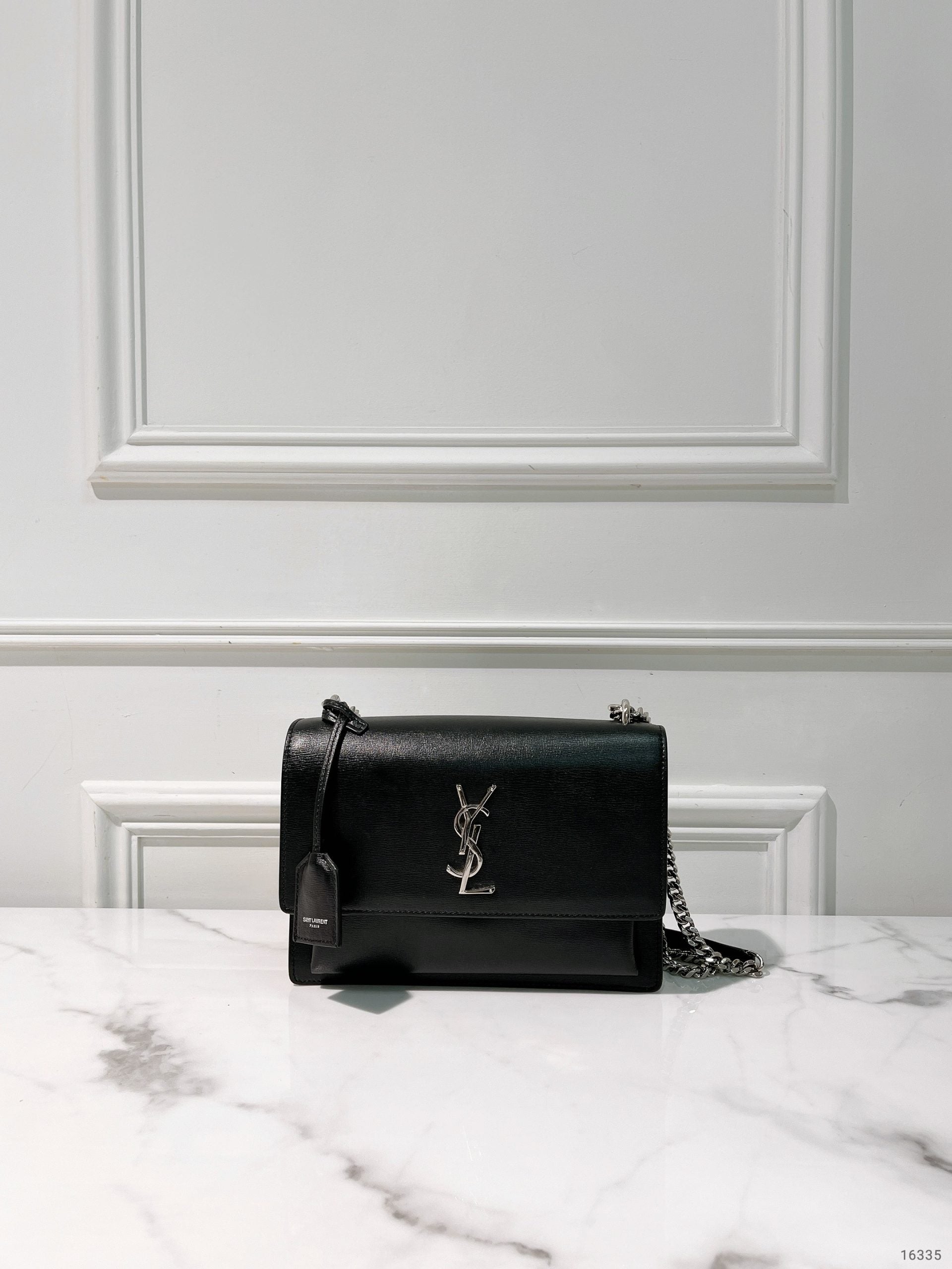 YSL SUNSET, Black/Silver