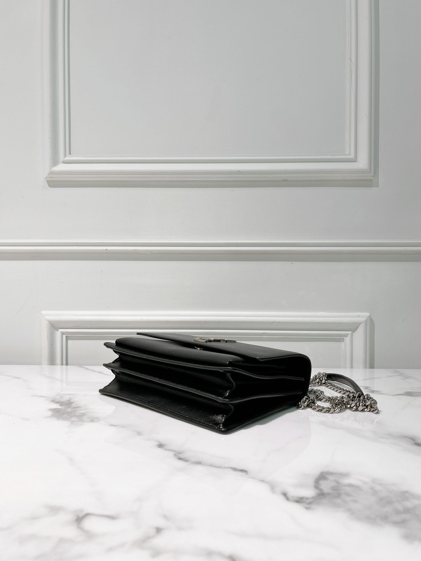 YSL SUNSET, Black/Silver