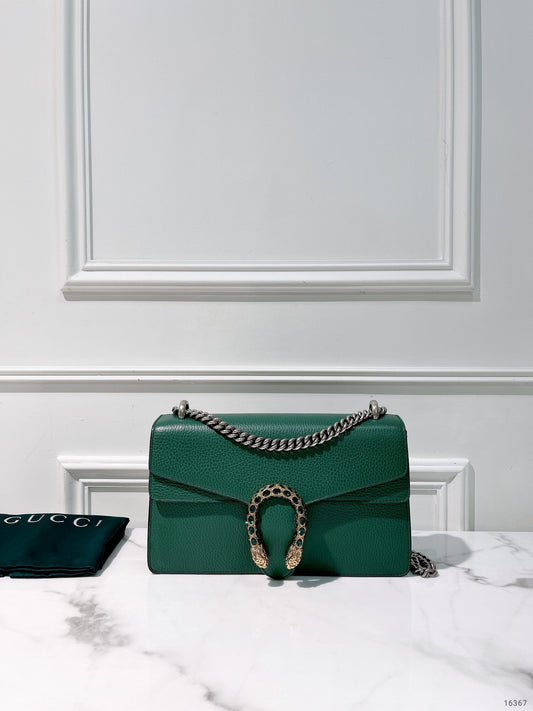 GUCCI DIONYSUS, Green/Silver