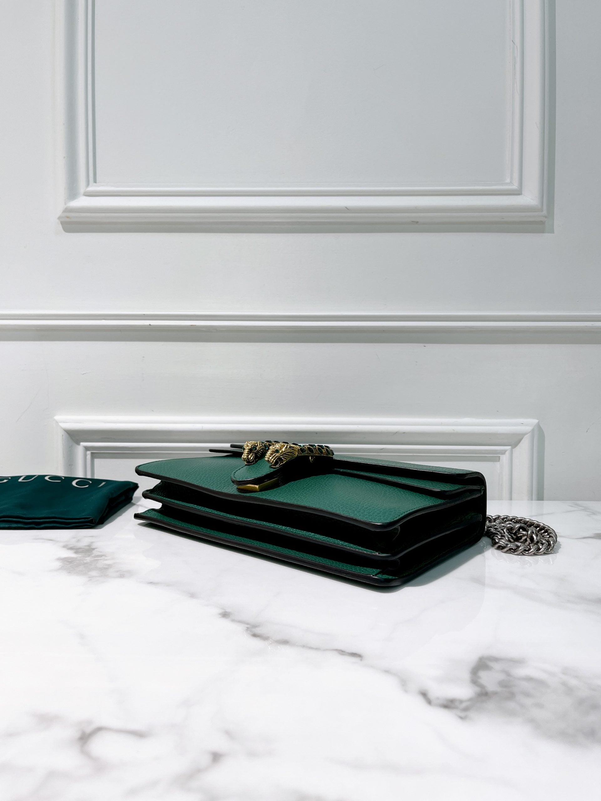 GUCCI DIONYSUS, Green/Silver