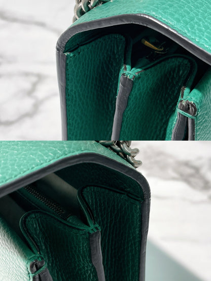 GUCCI DIONYSUS, Green/Silver