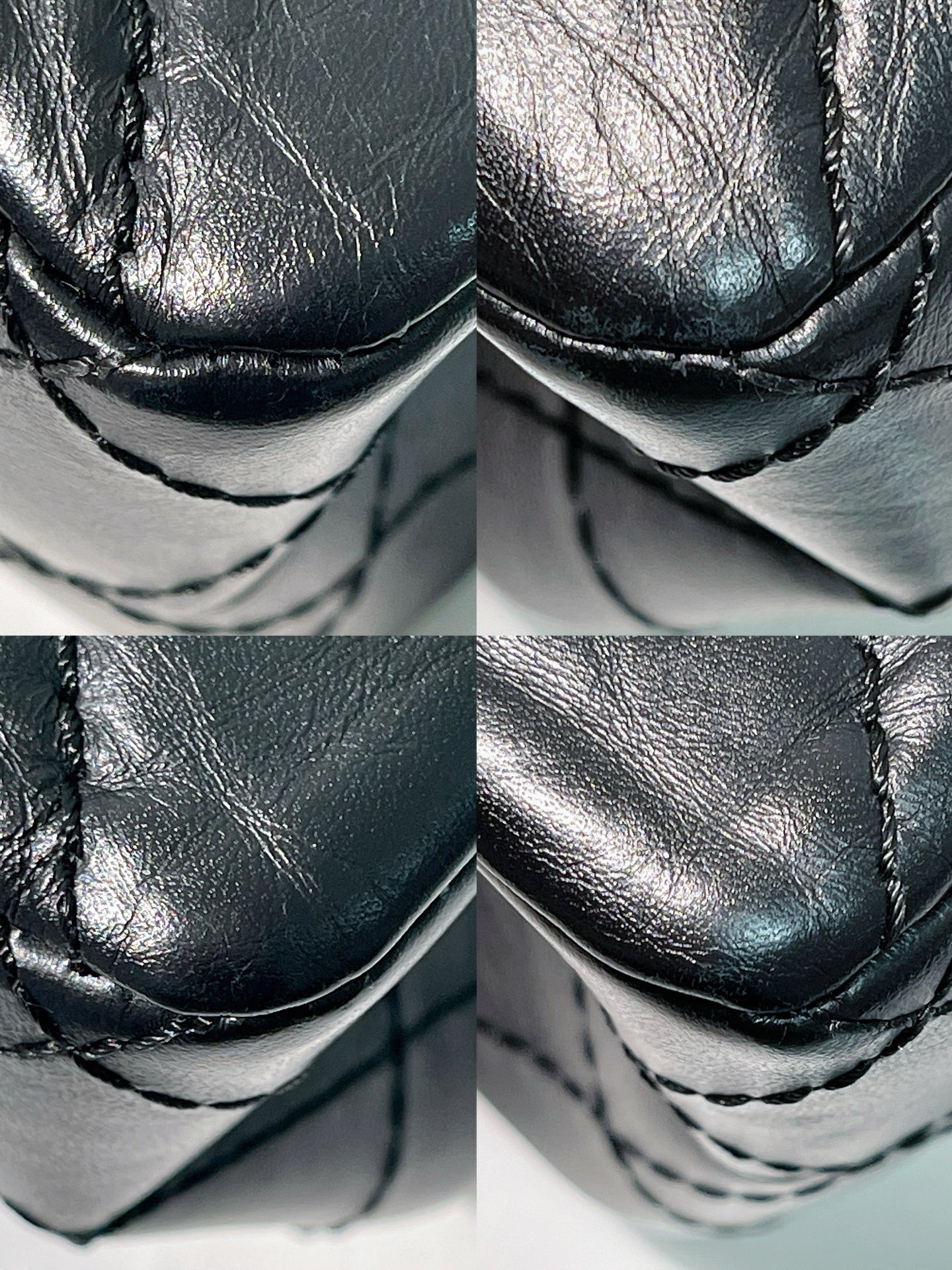 CHANEL SMALL 2.55, Black/Silver