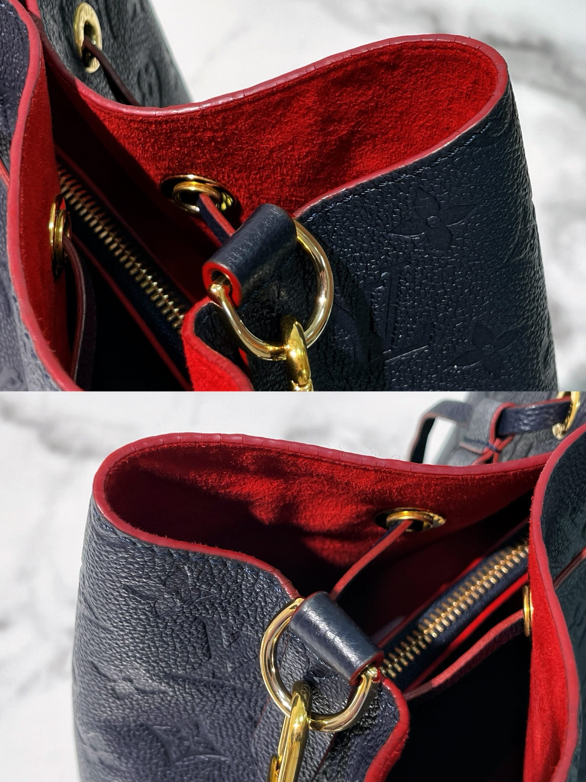 LV NEONOE, Navy/Gold