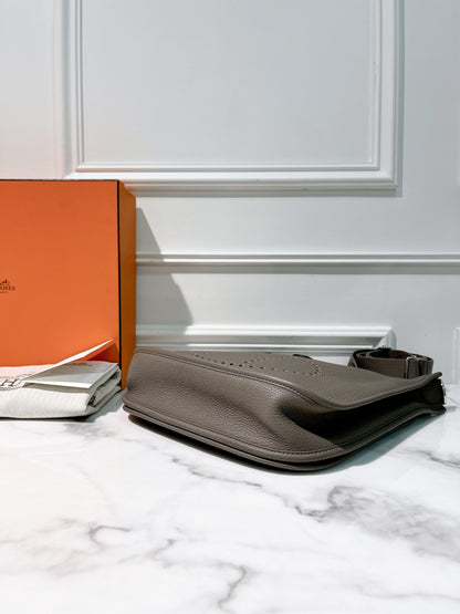 HERMES EVELYNE 29, Gris Etain/Silver