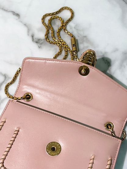 BVLGARI SERPENTI FOREVER BAG, Pink/Gold