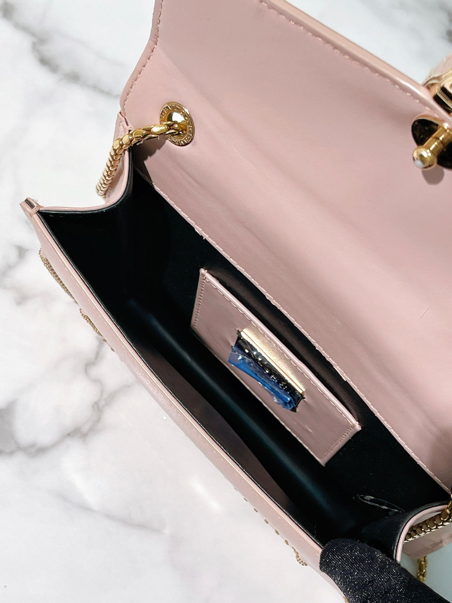 BVLGARI SERPENTI FOREVER BAG, Pink/Gold