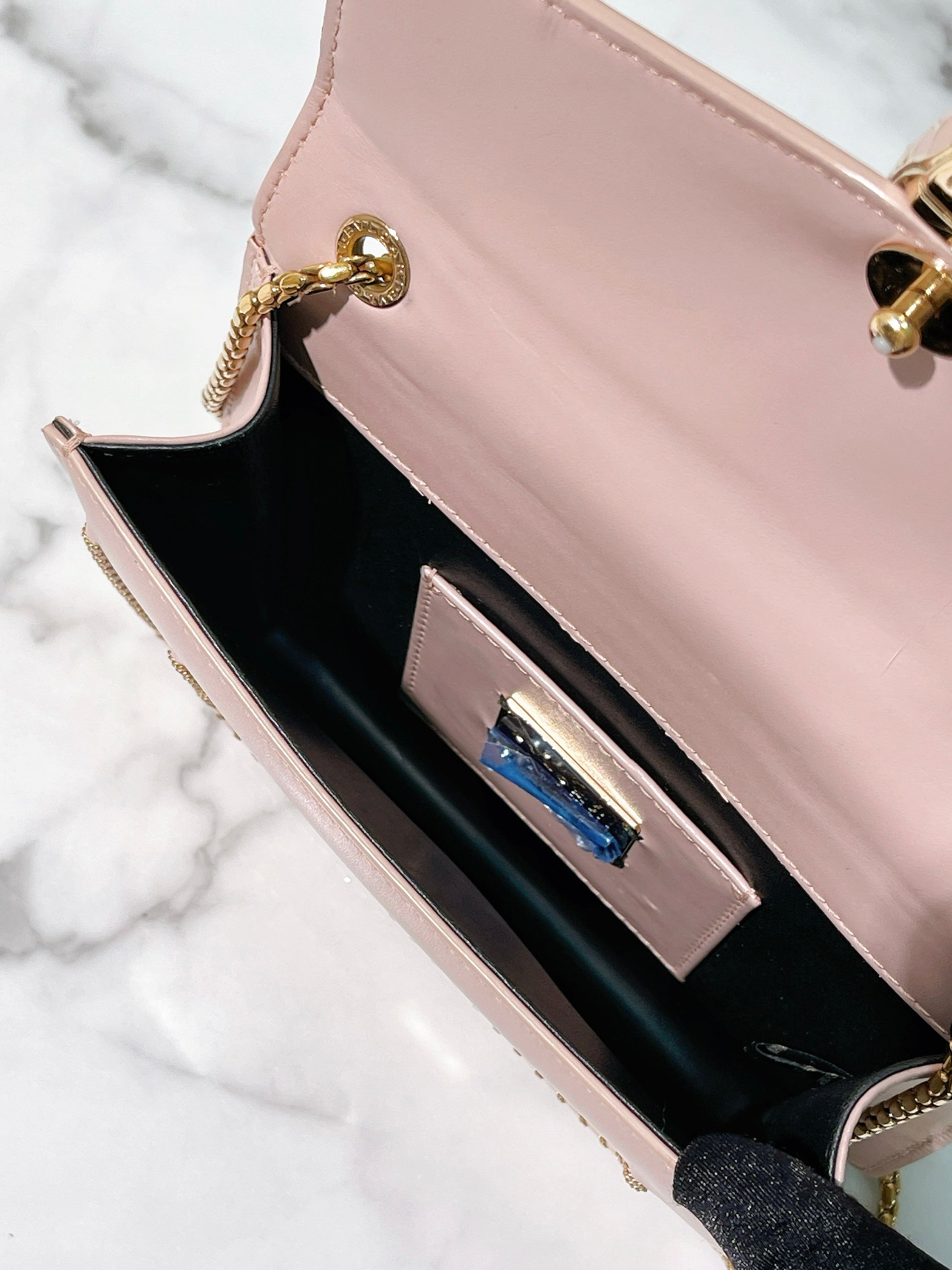 BVLGARI SERPENTI FOREVER BAG, Pink/Gold