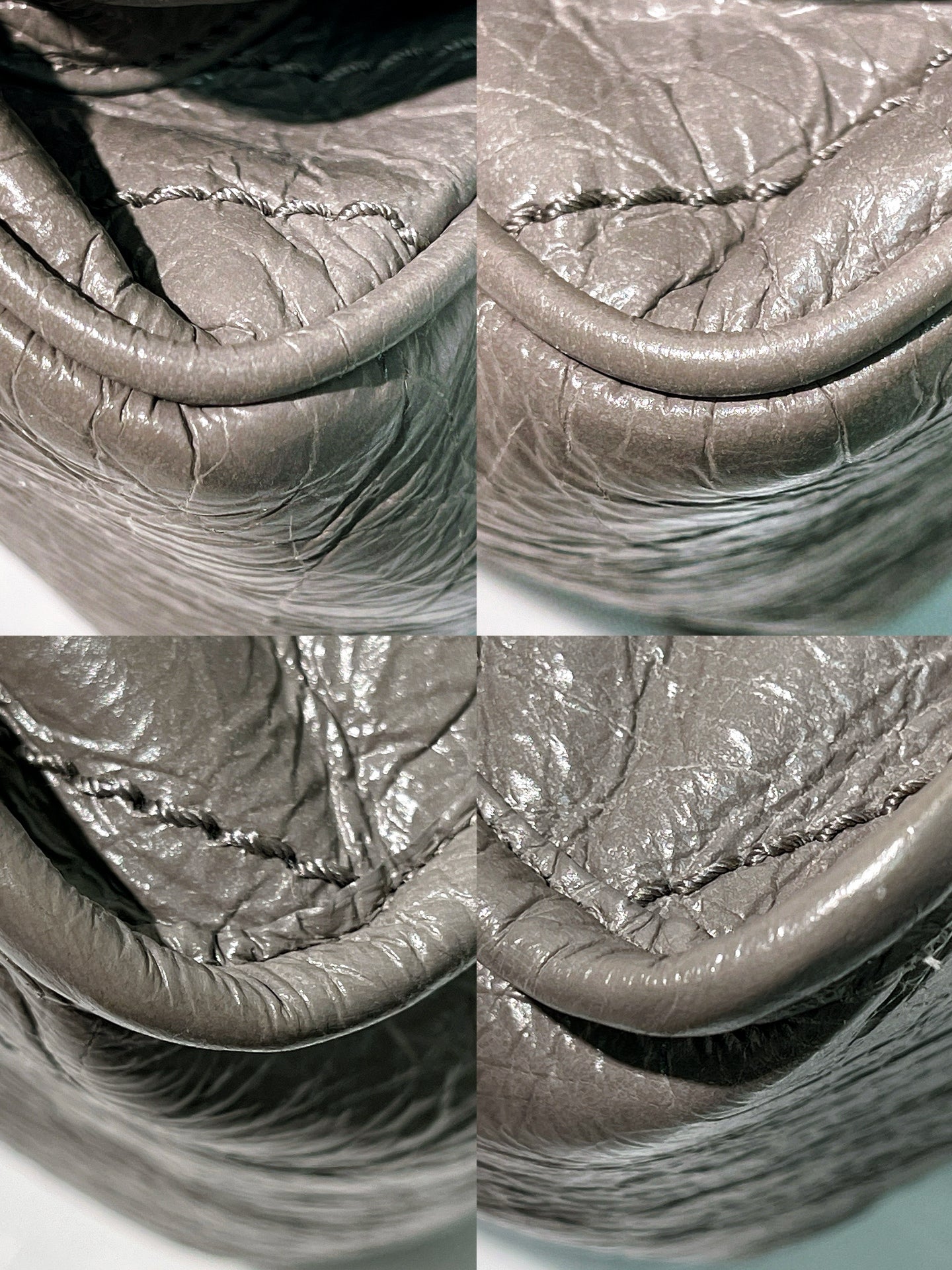 YSL MEDIUM NIKI, Grey/Silver