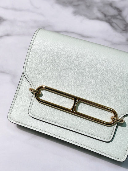 HERMES ROULIS SLIM, Vert Fizz/Gold