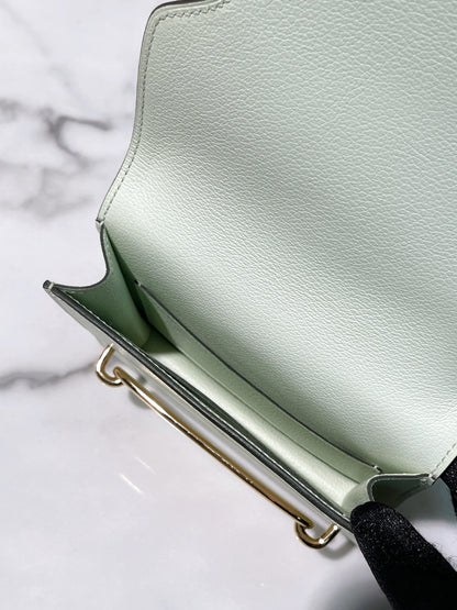 HERMES ROULIS SLIM, Vert Fizz/Gold