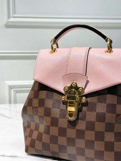 LV CLAPTON BACKPACK, Damier/Pink