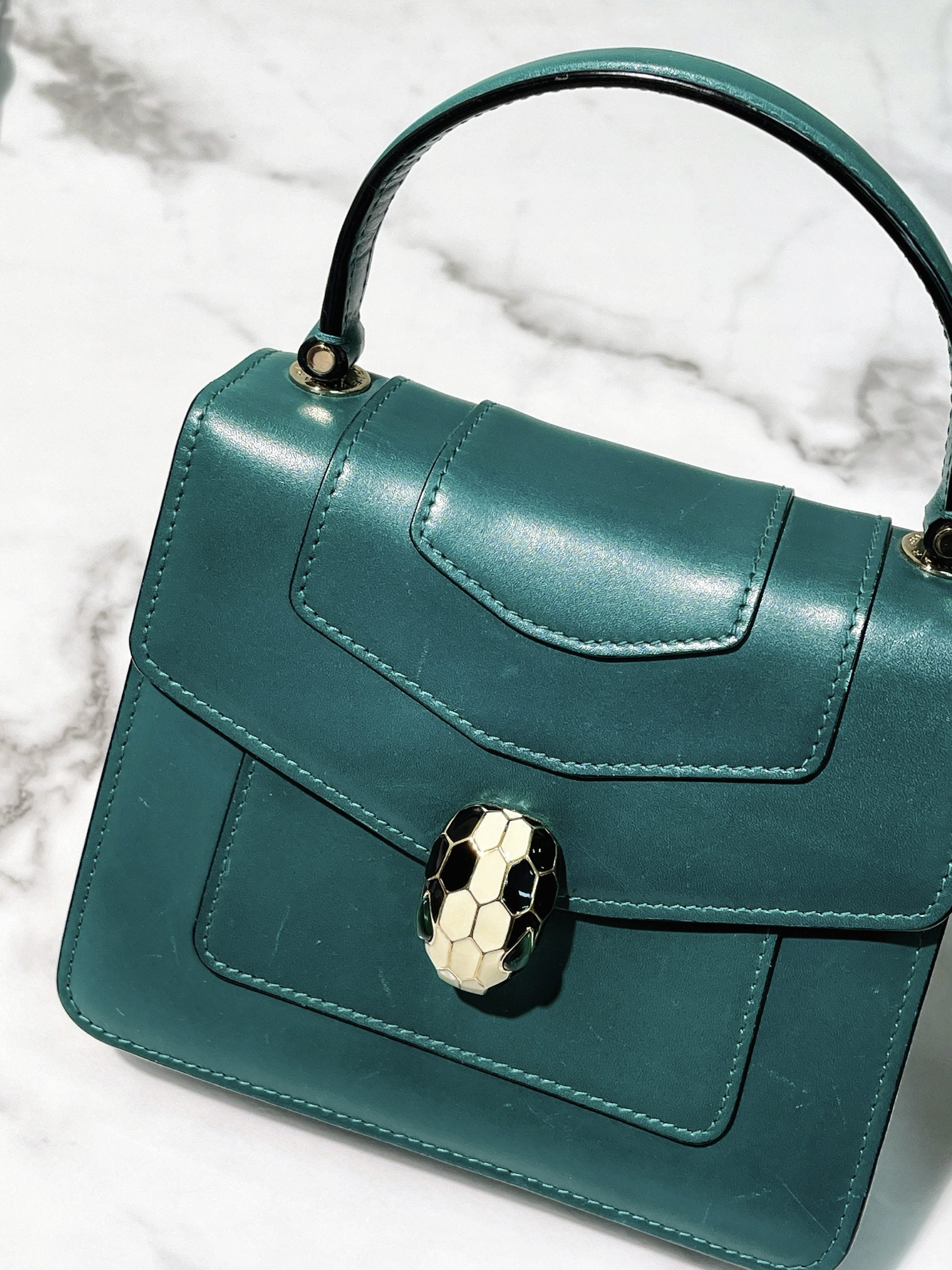 BVLGARI SERPENTI TOP HANDLE BAG