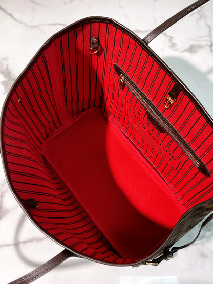 LV NEVERFULL MM, Damier