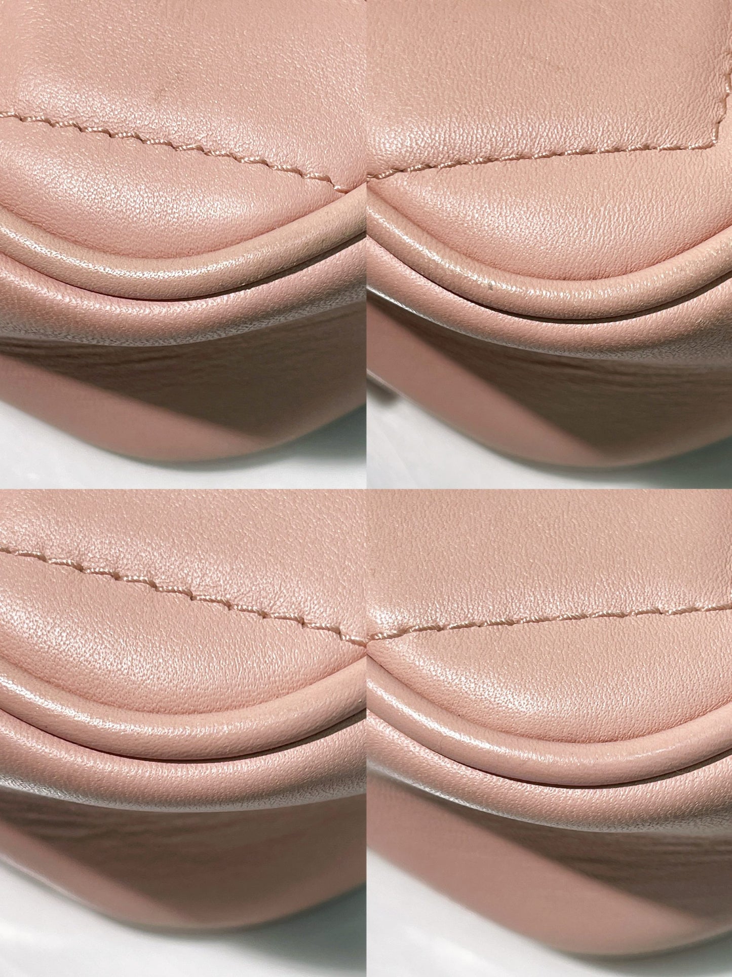 GUCCI MARMONT CAMERA BAG, Pink/Gold
