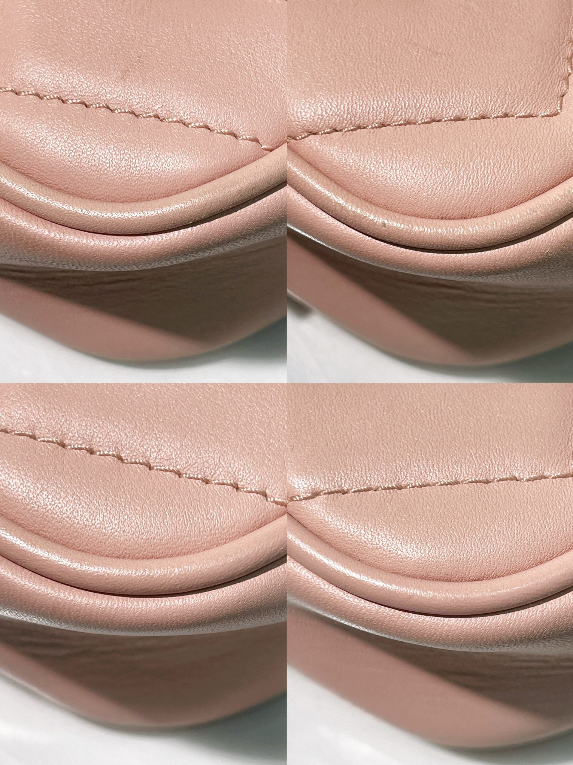 GUCCI MARMONT CAMERA BAG, Pink/Gold