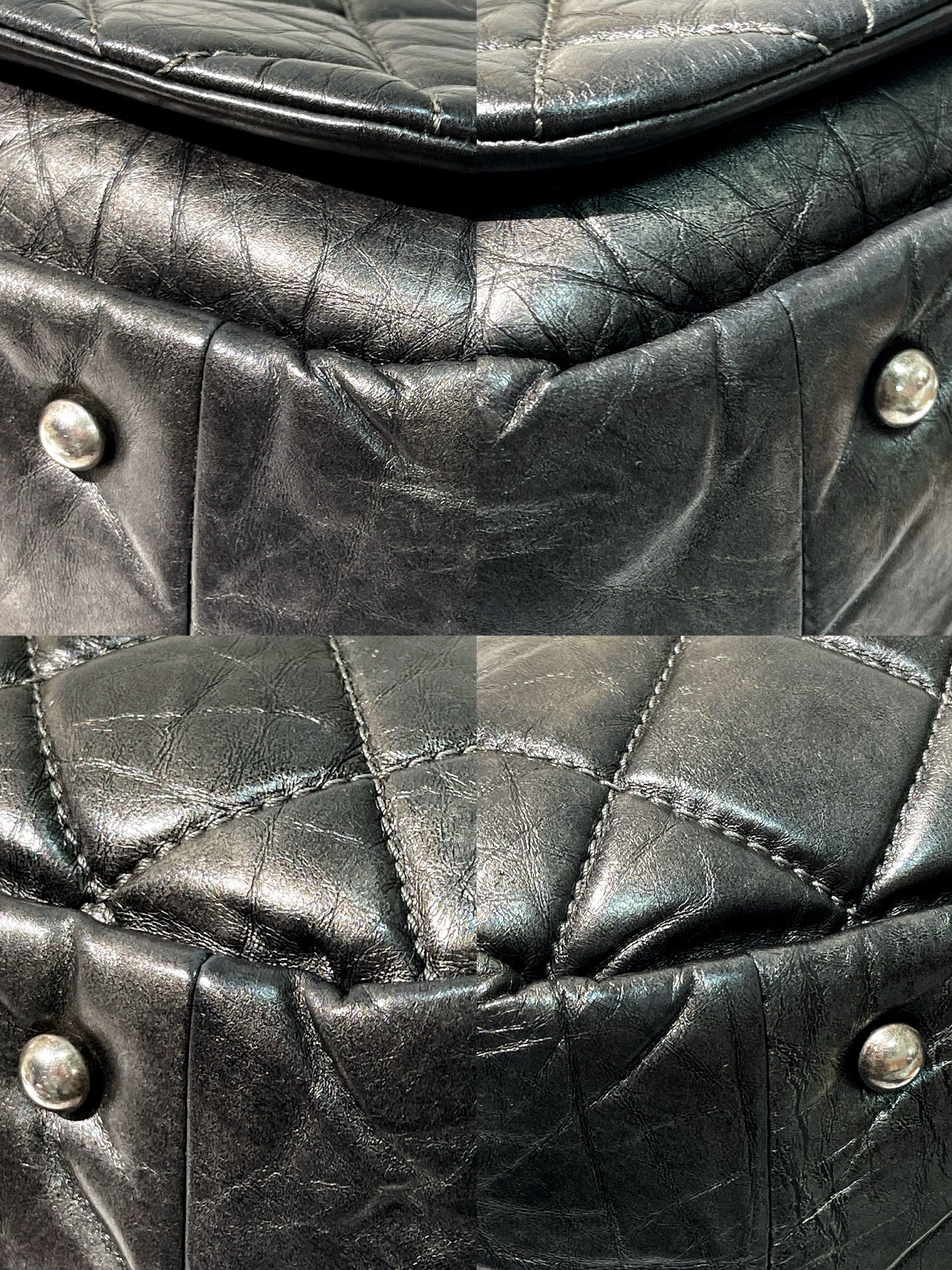 CHANEL FLAP, Black/Silver