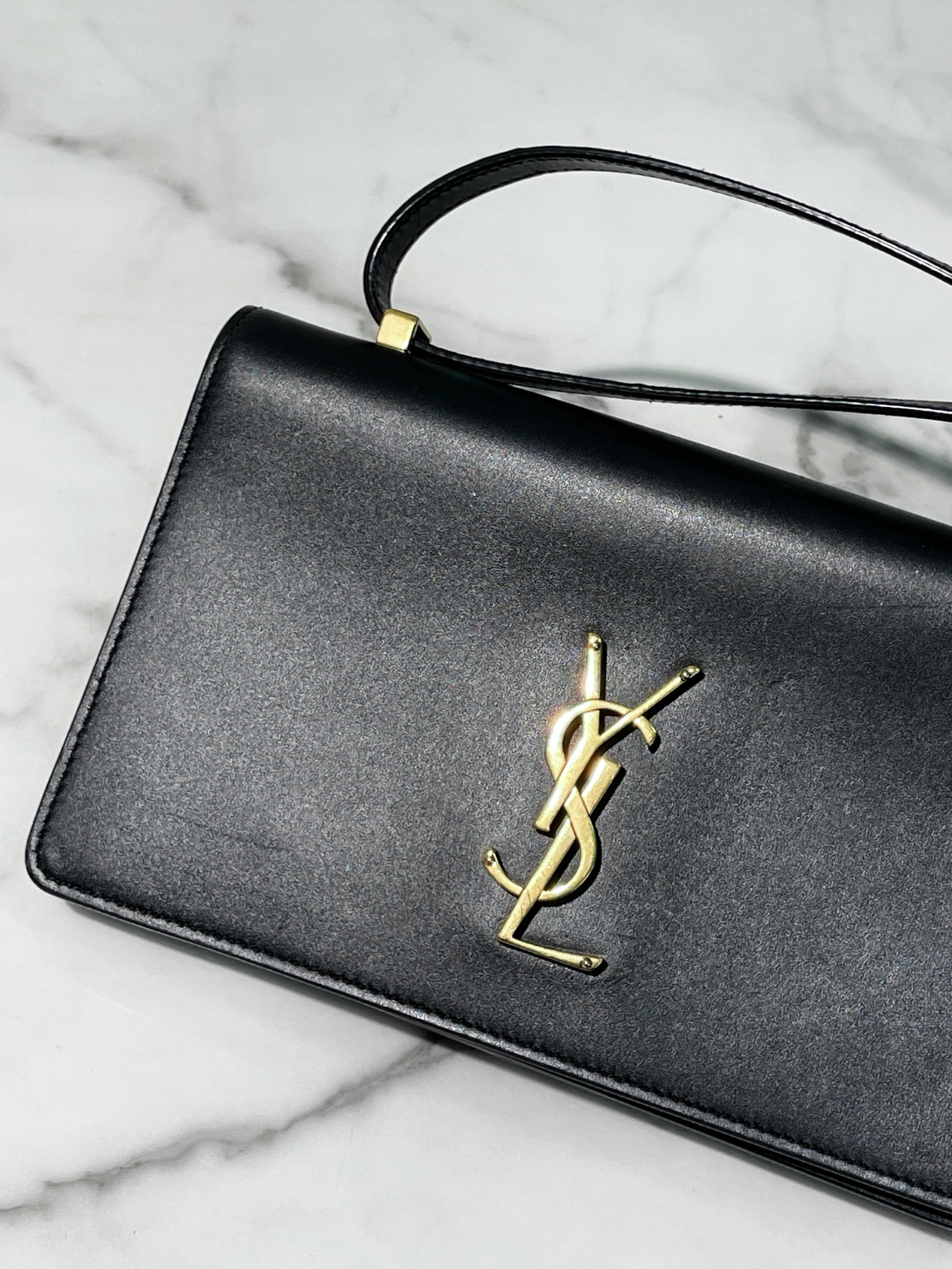 YSL DYLAN, Black/Gold