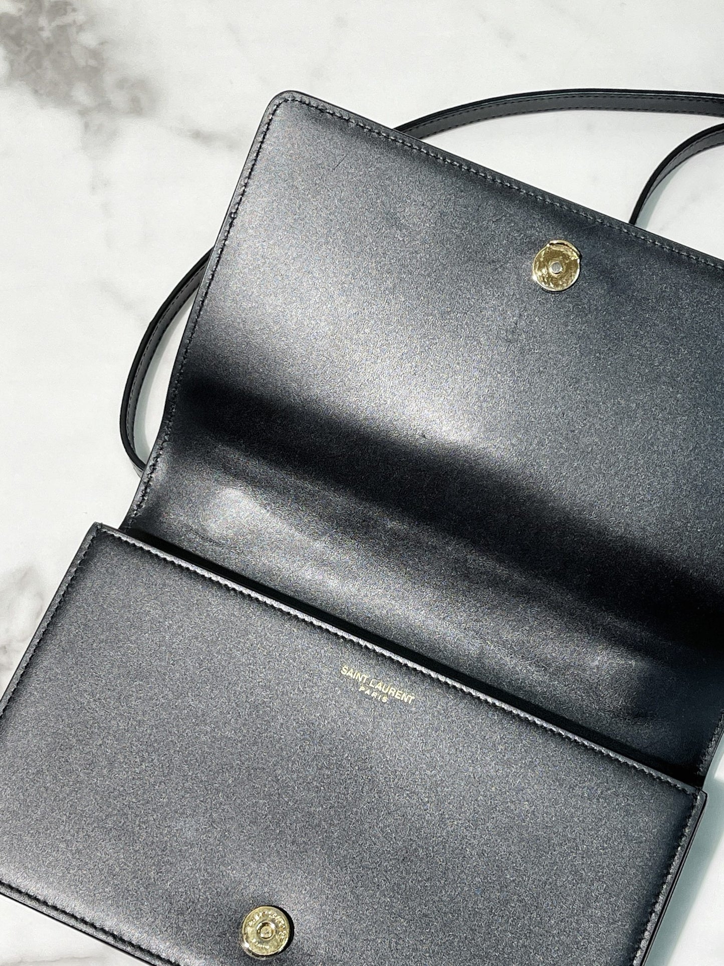 YSL DYLAN, Black/Gold