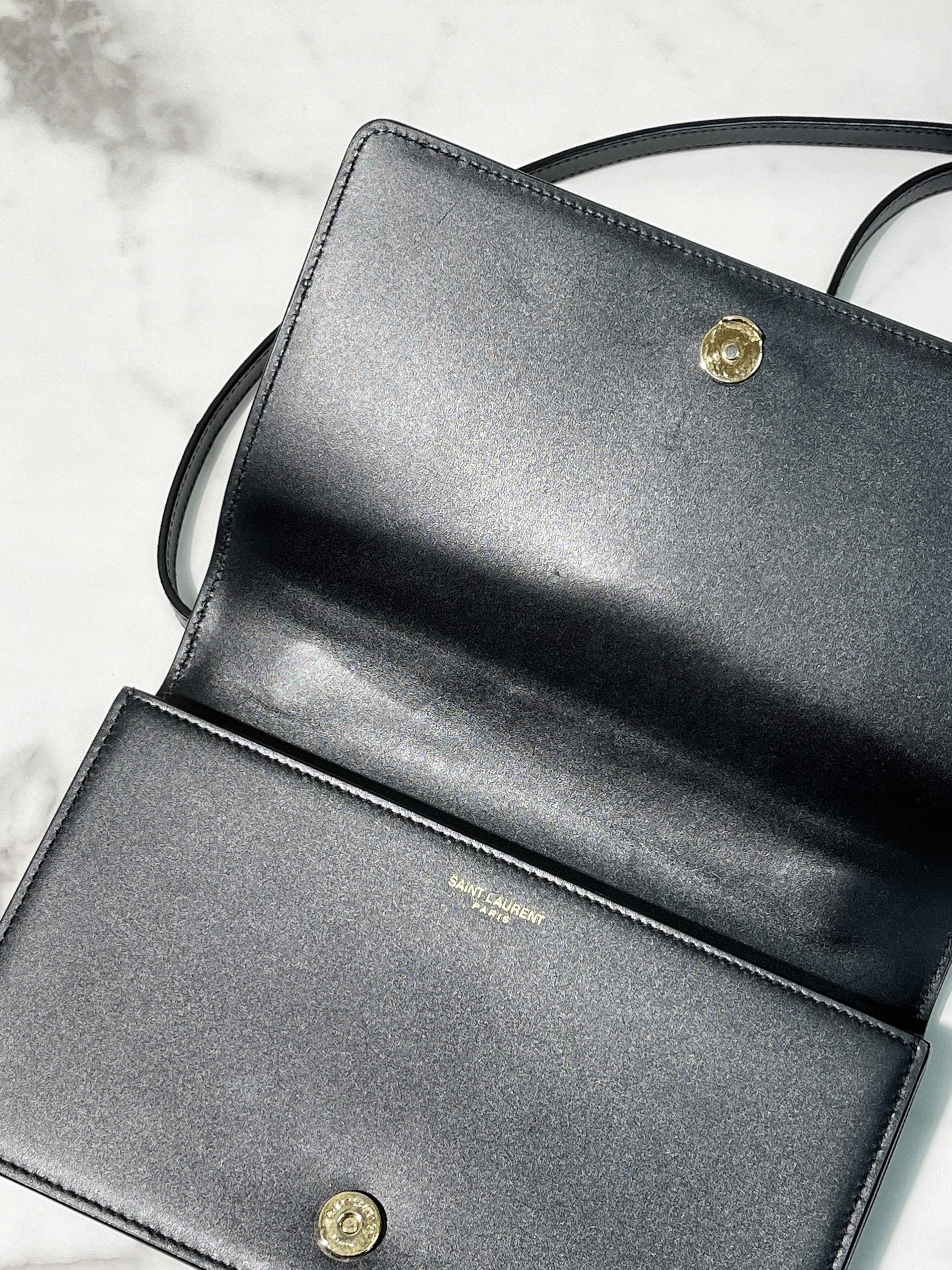 YSL DYLAN, Black/Gold