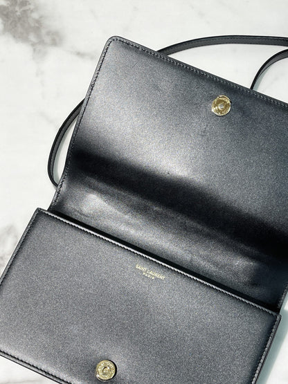 YSL DYLAN, Black/Gold