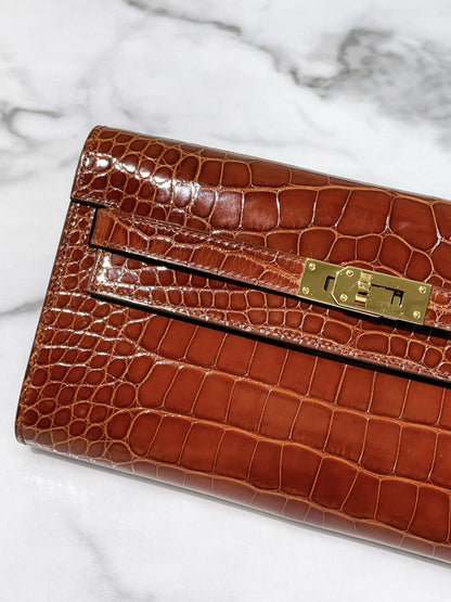 HERMES KELLY TO GO, Etrusque/Silver