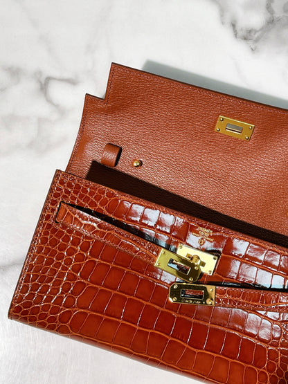 HERMES KELLY TO GO, Etrusque/Silver