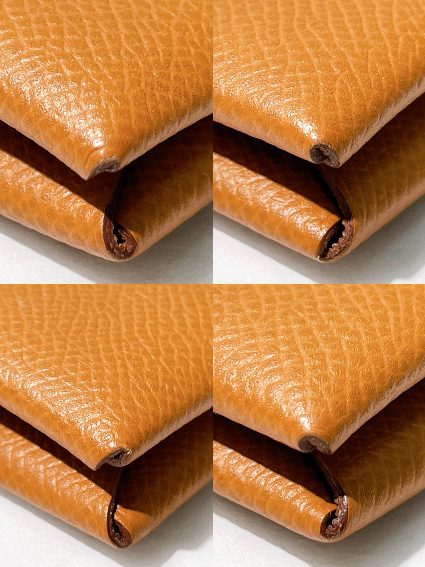 HERMES CALVI CARD HOLDER, Gold/Silver