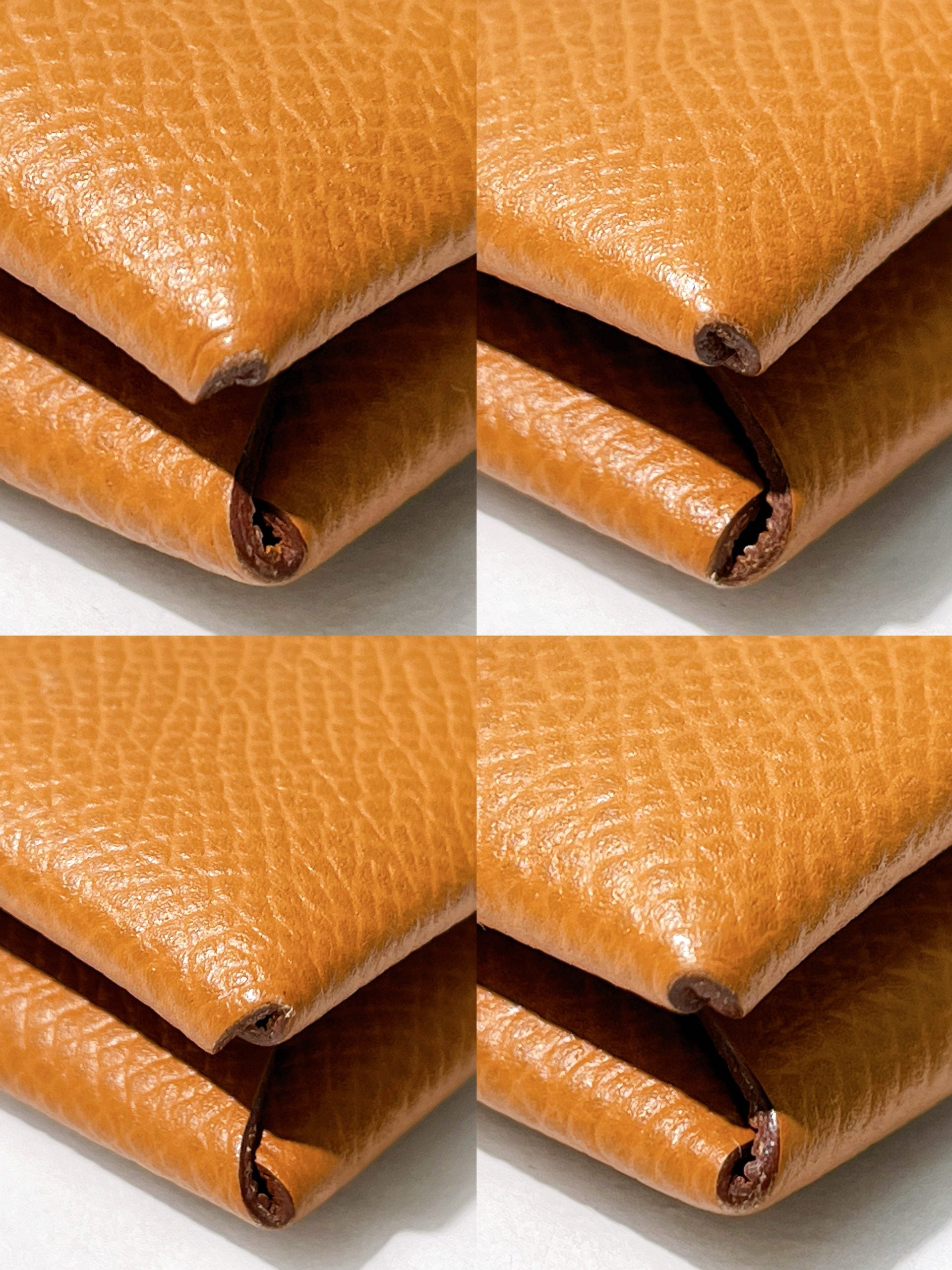 HERMES CALVI CARD HOLDER, Gold/Silver