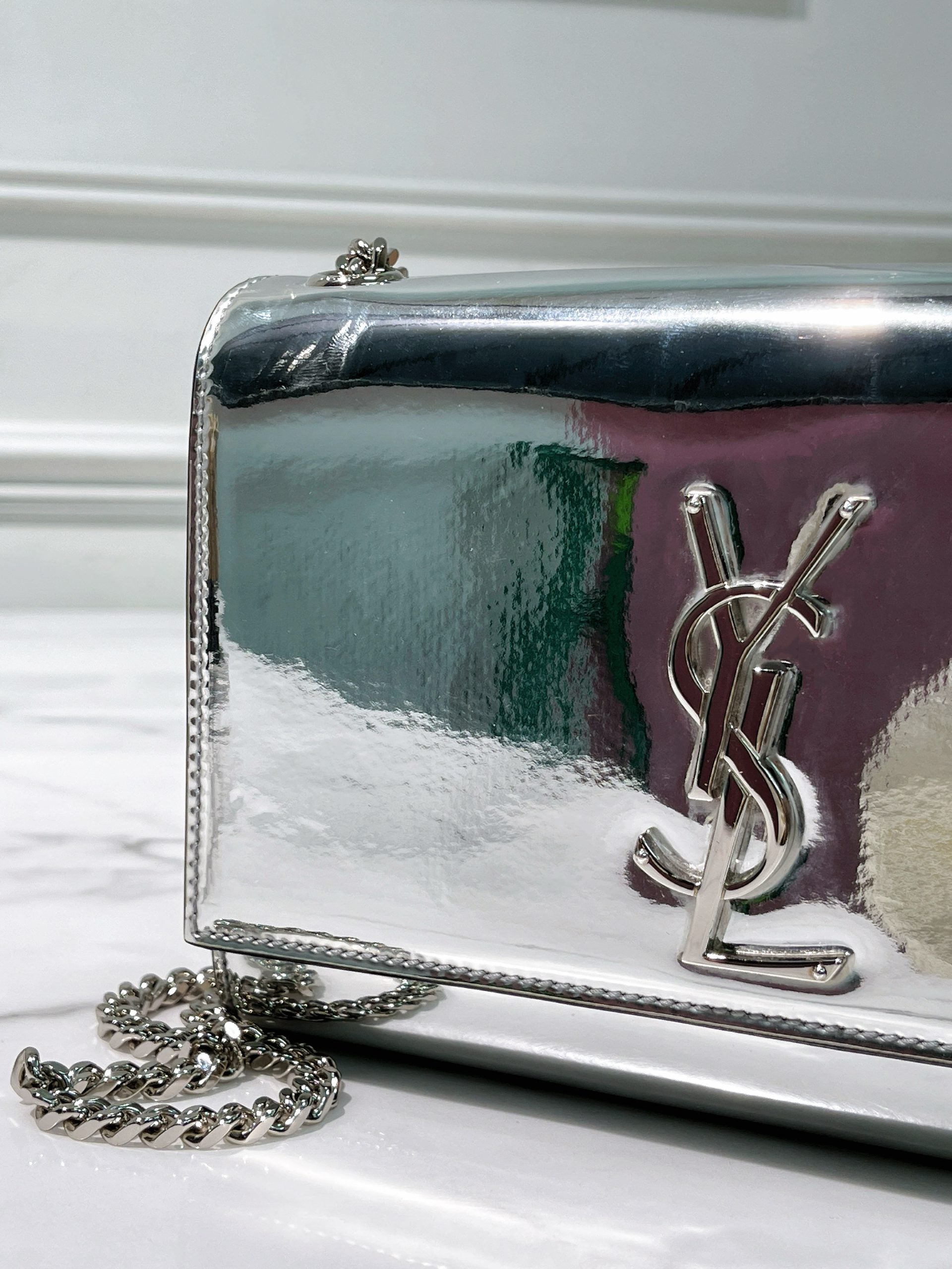 YSL KATE, Silver/Silver
