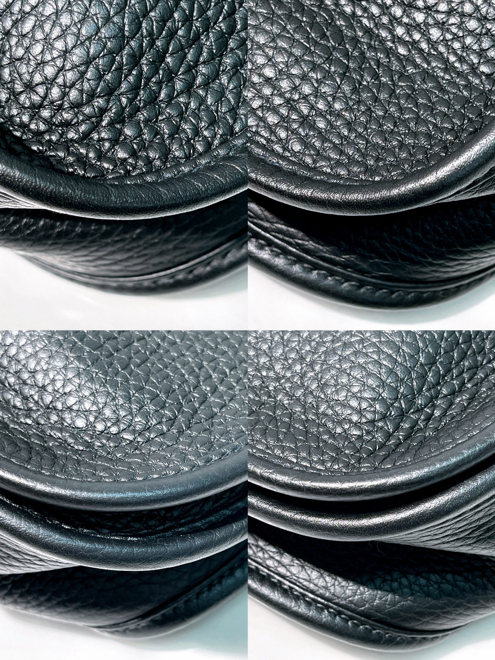 HERMES EVELYNE 29, Black/Gold