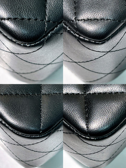 CHANEL MINI FLAP, Black/Gold