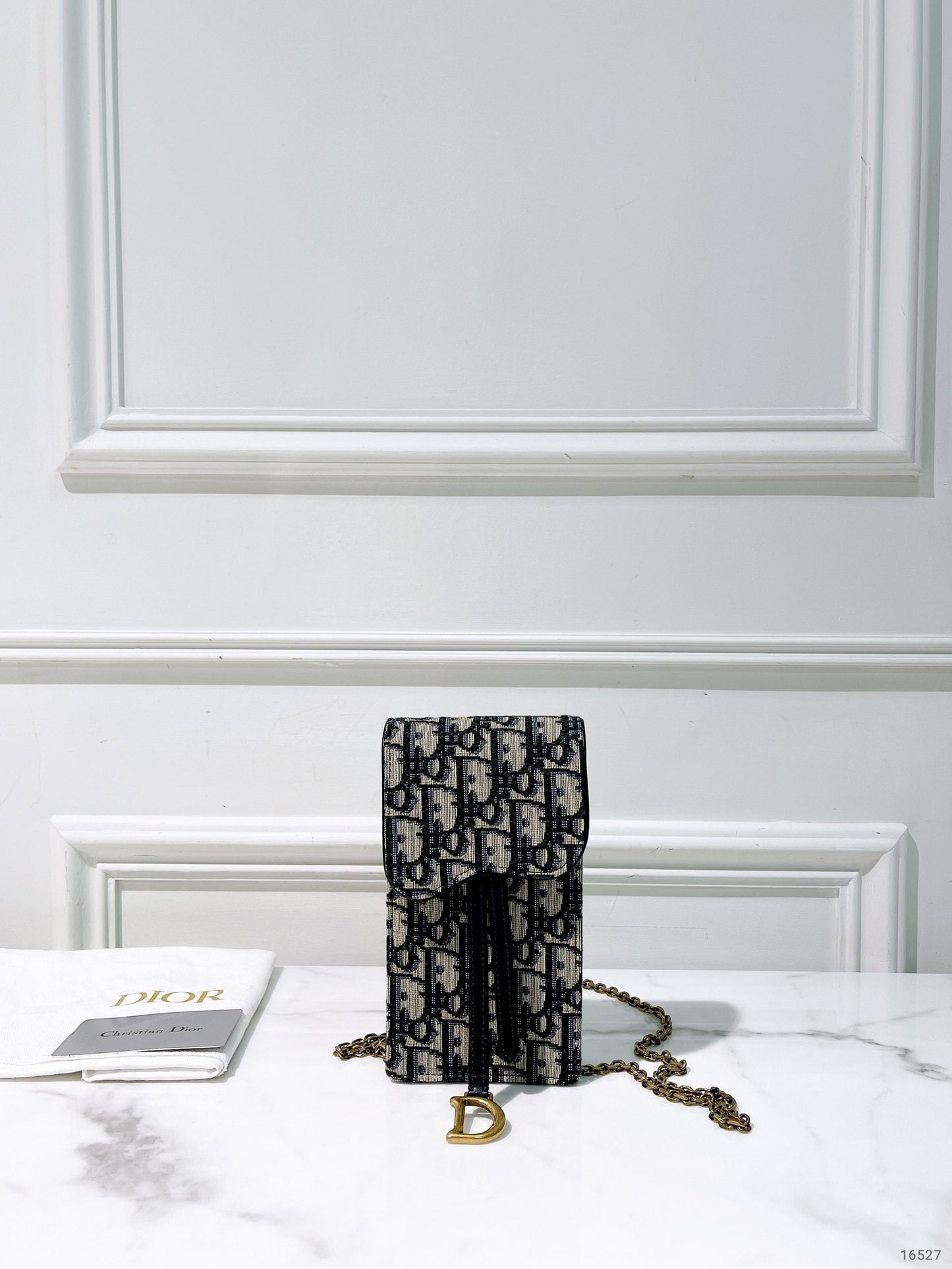 DIOR SADDLE PHONE BAG