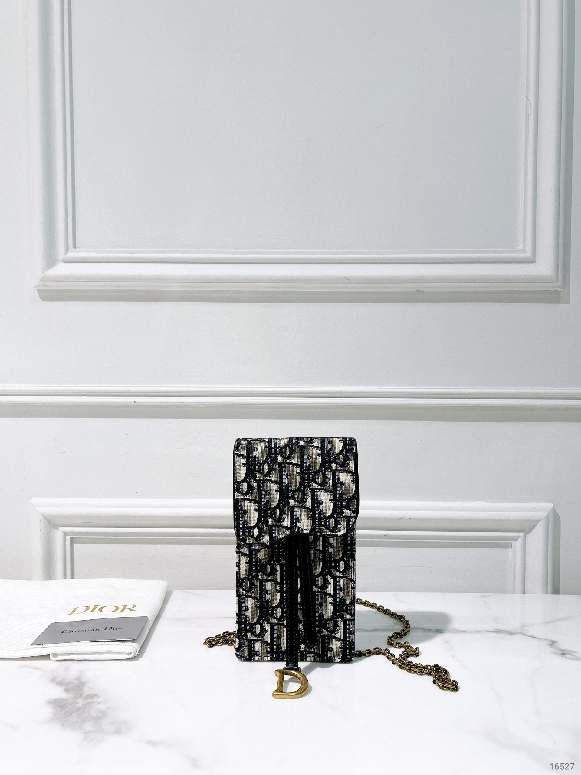 DIOR SADDLE PHONE BAG