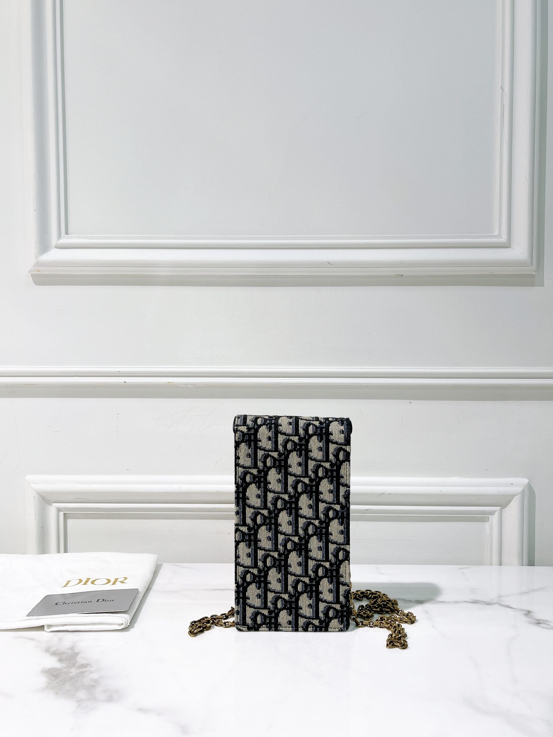 DIOR SADDLE PHONE BAG