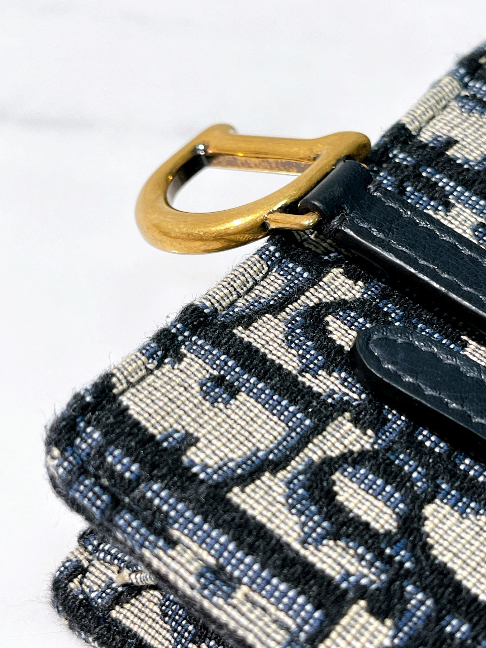 DIOR SADDLE PHONE BAG