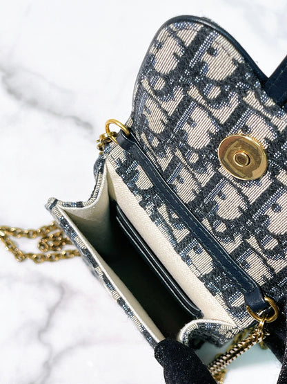 DIOR SADDLE PHONE BAG