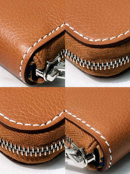 HERMES SILK IN COMPACT WALLET