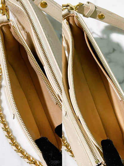 LV MULTI POCHETTE ACCESSOIRES, Creme/Gold