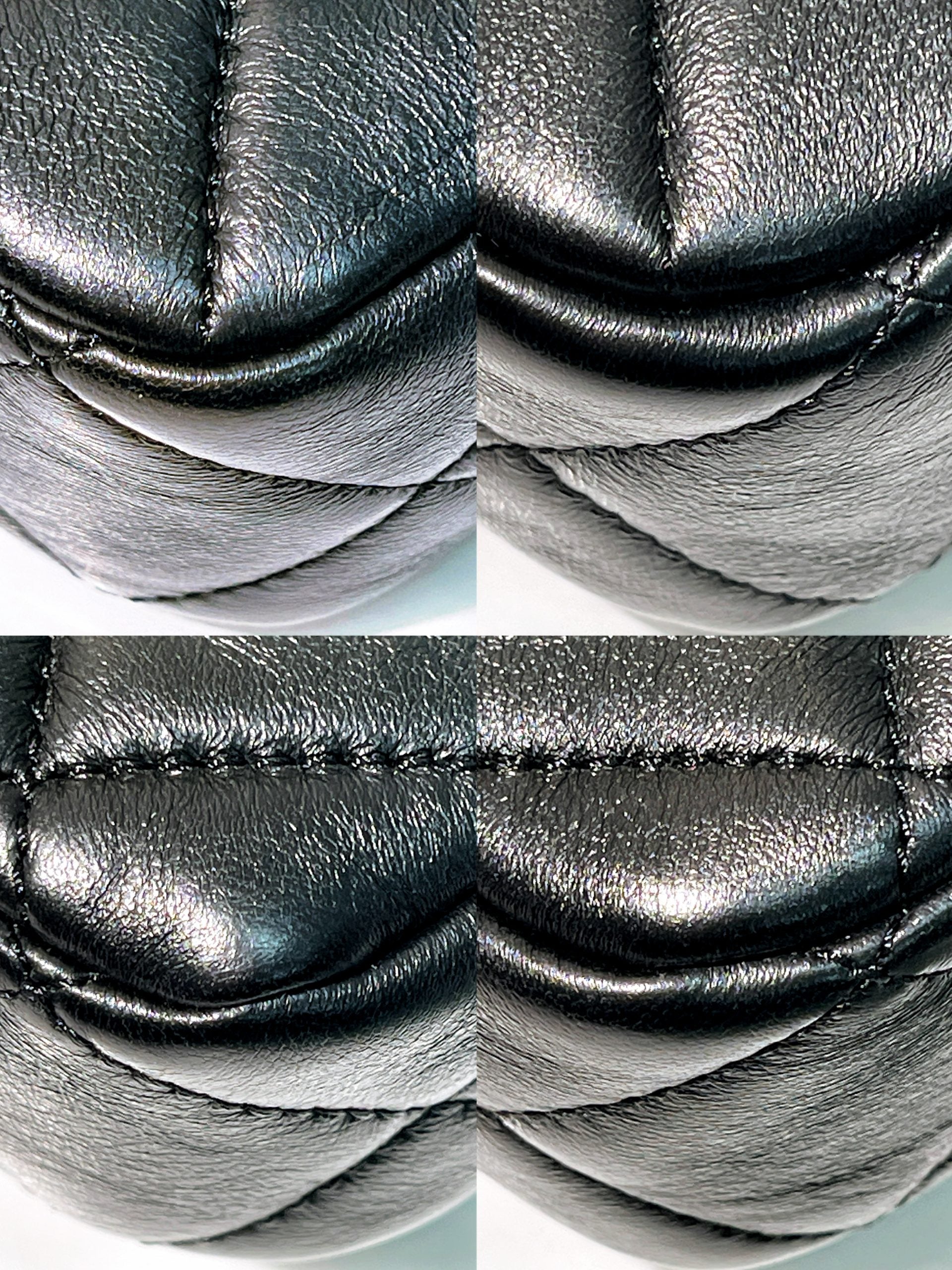 CHANEL 22P MINI SQUARE, Black/Gold