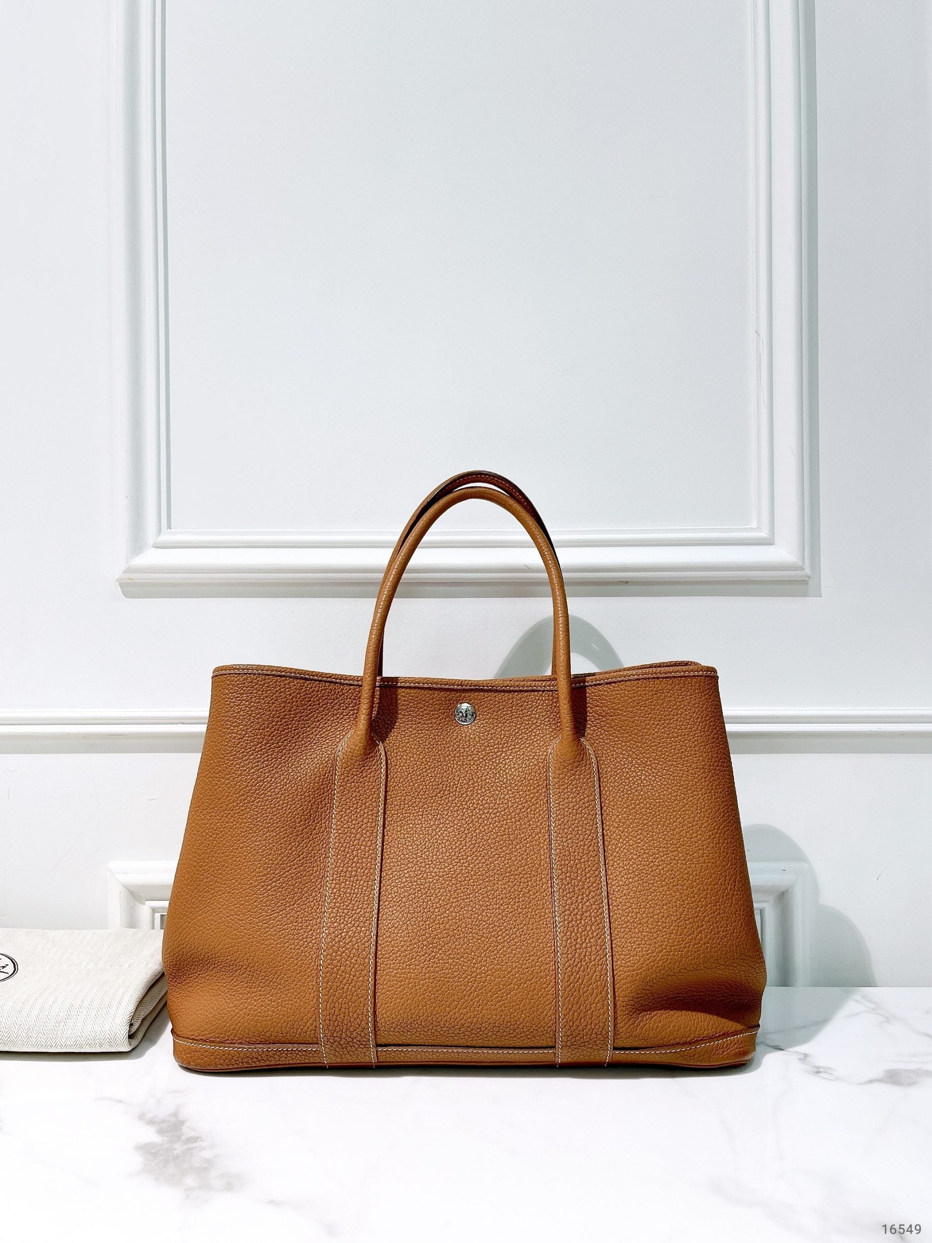 HERMES GARDEN PARTY 36, Gold/Silver