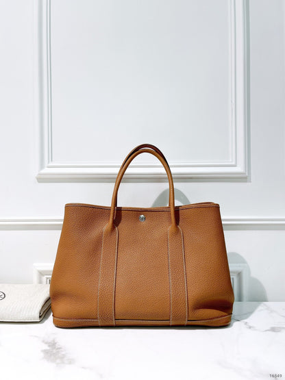 HERMES GARDEN PARTY 36, Gold/Silver