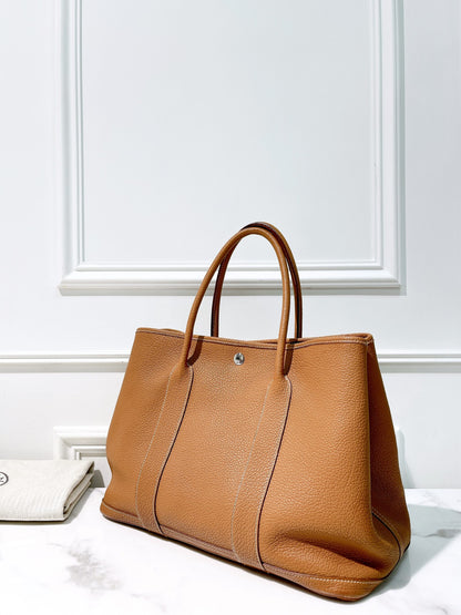 HERMES GARDEN PARTY 36, Gold/Silver