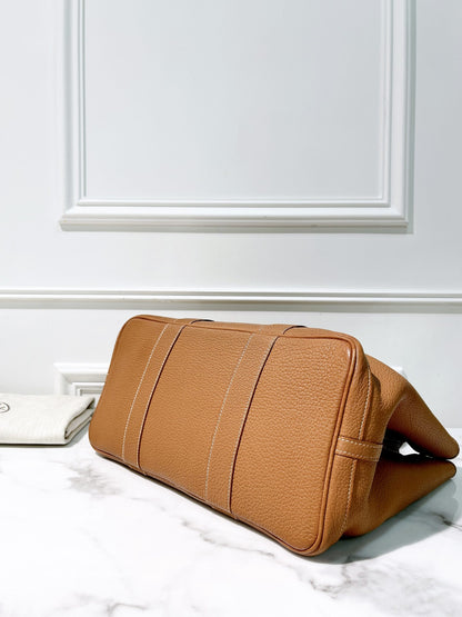 HERMES GARDEN PARTY 36, Gold/Silver