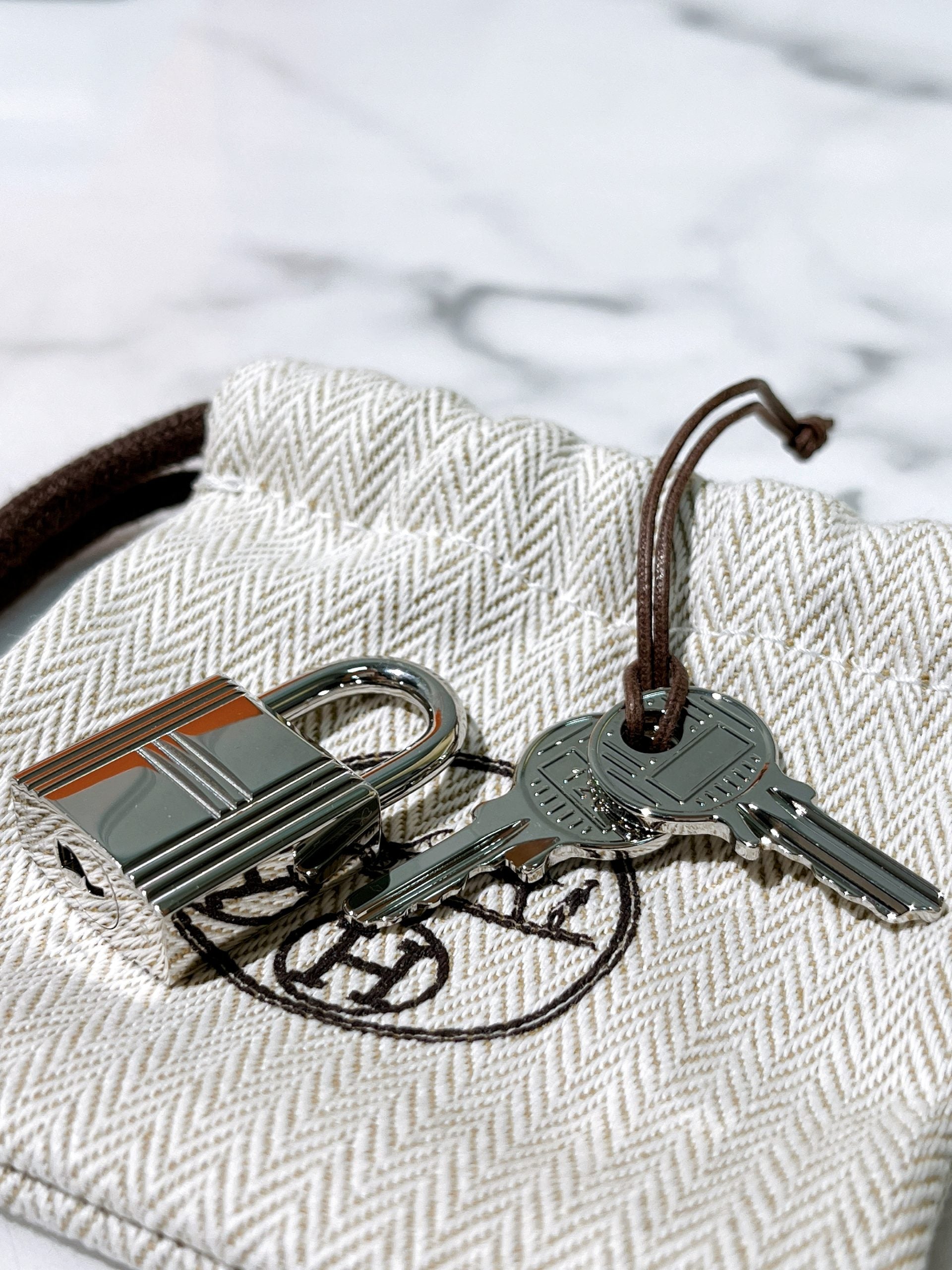 HERMES PICOTIN 18, Jaune Milton/Silver