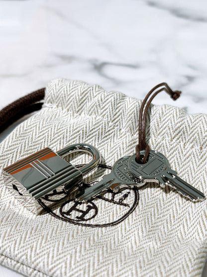 HERMES PICOTIN 18, Jaune Milton/Silver