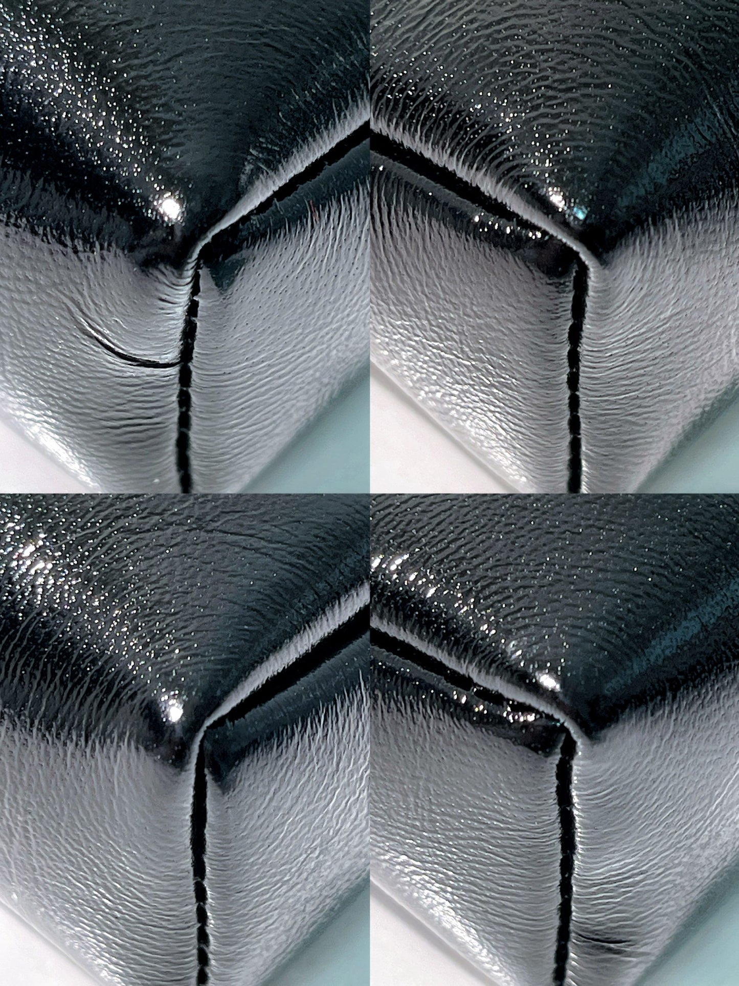 CHANEL 25P NANO 31 BAG, Black/Gold