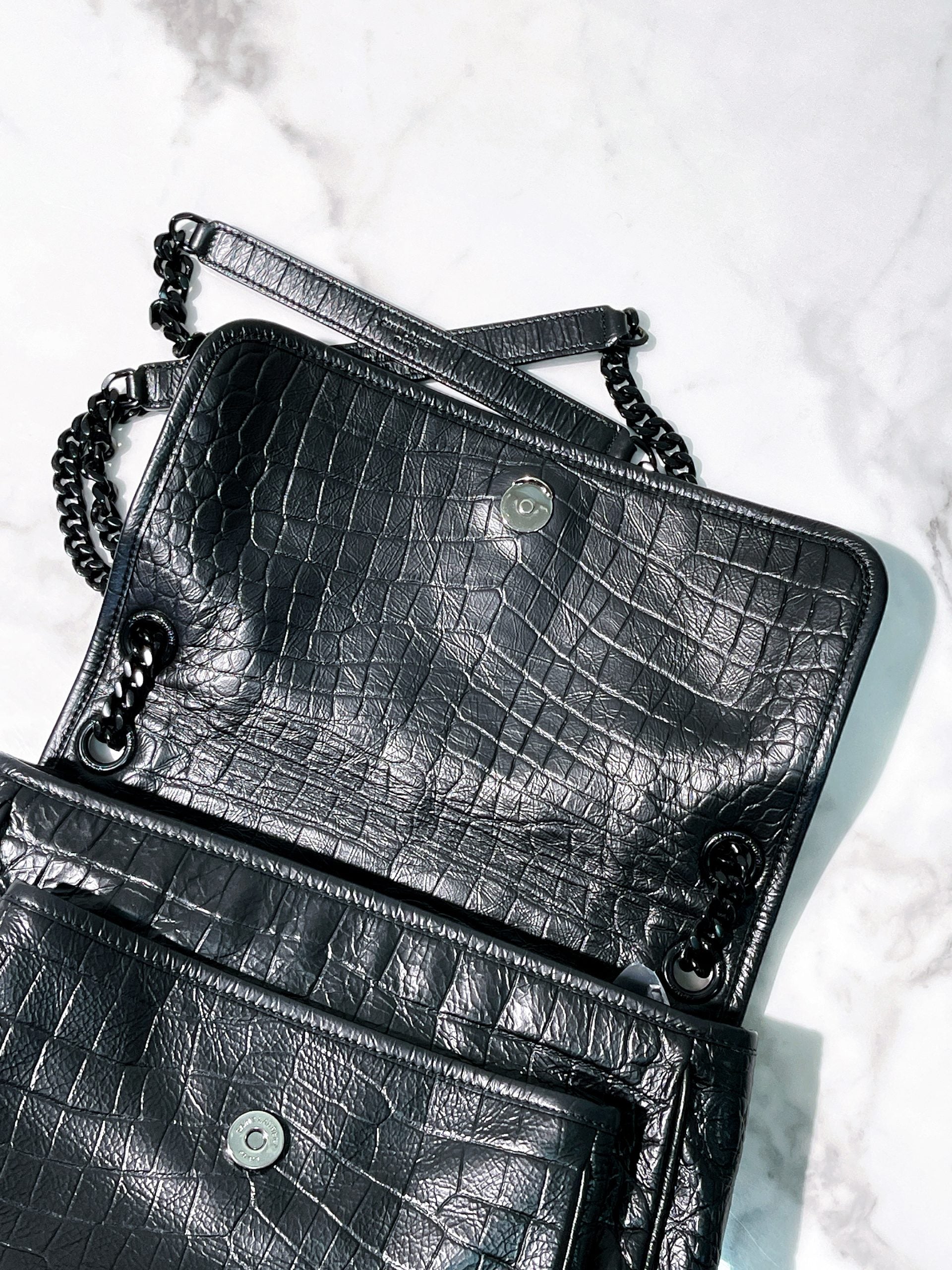 YSL NIKI MEDIUM, So Black